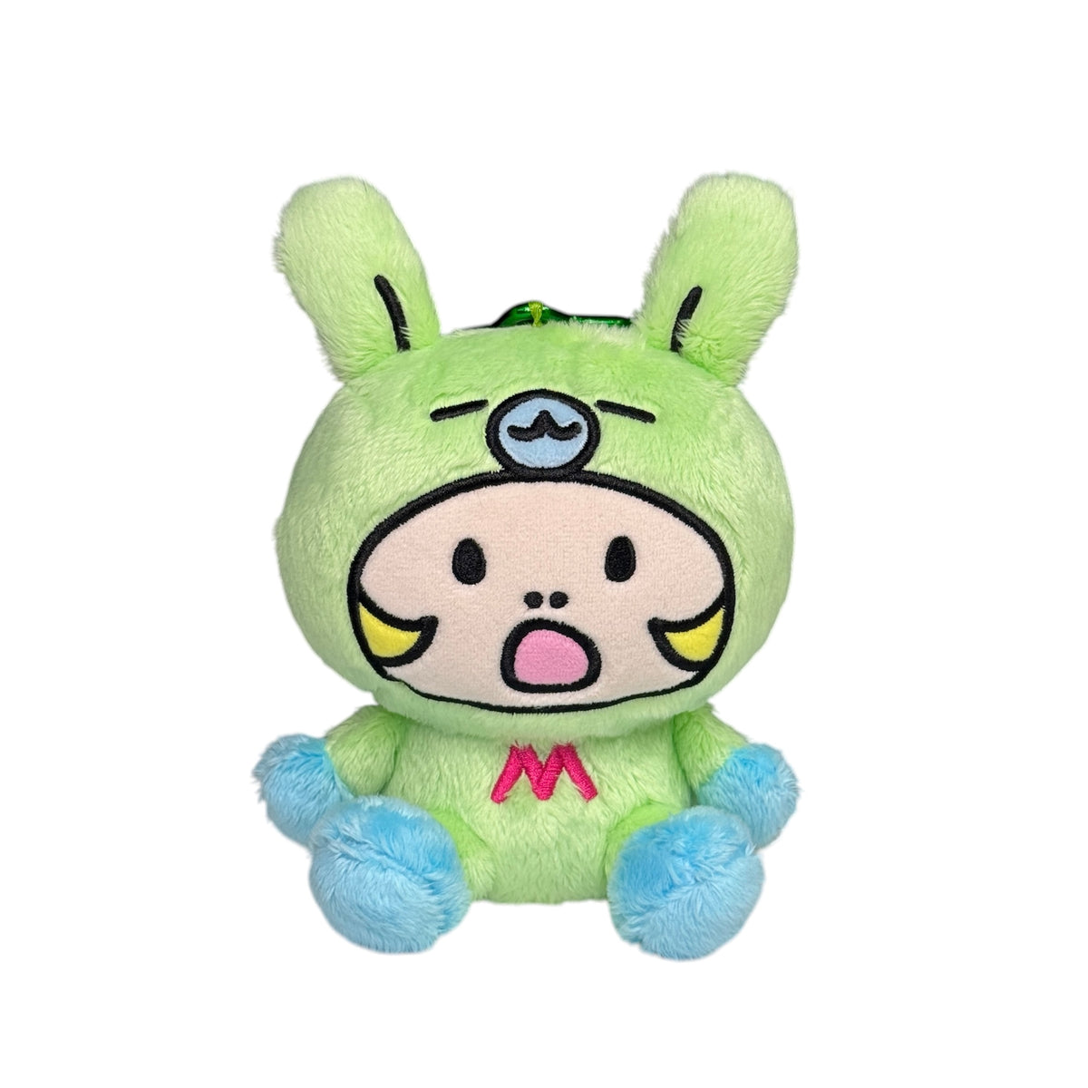 ミニモニ。カラビナ付きふわふわおすわりぬいぐるみだぴょん！（ミニモちゃん・エルムちゃん・ベルデちゃん・ルアちゃん）